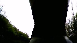 Latex cycling skinuit Black and sand