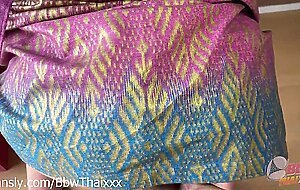 Thai Hotel maid wear silk sarong while working saaworngaermaithy Full & Uncen in Fansly @BbwThaixxx