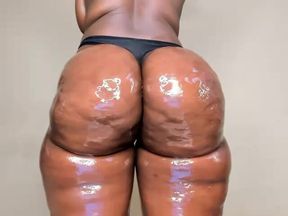 Jack off to My Behemoth Ass Oiled up and Wiggling in a Sexy Dress, Episode 3