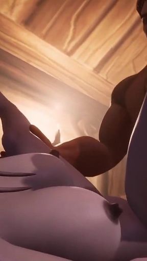 Spreading Draenei Pussy - Warcraft Parody