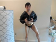 Horny Muscle Freaks Take It All Off & Jerks!