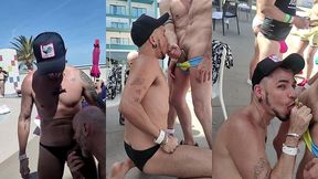 poolside suckerfest: my cock’s the life of the 2025 grabbys weekend!