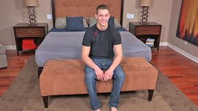 Lanky Hal Blows Massive Load at Gym - Sean Cody