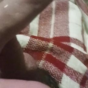 Recent masturbating and cum shot