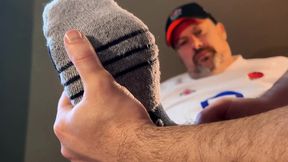 My Feet Getting Massaged After the Match