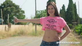 cassie fire is a hitchhiker addicted to sex