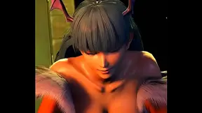 Morrigan Lures You Into Shadowed Streets for Hot VR Temptation