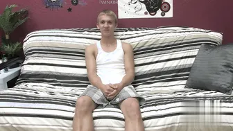 Twink Jordan Ashton Solo Interview and Handjob