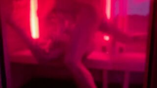 JNDTY - hot steamy nailed with blonde cougar into the outdoor sauna