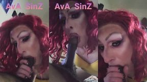 ava sinz deepthroating giant 12 inch black thug