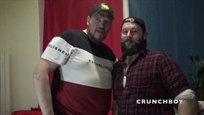 Teddy Bear fucked bareback by XXL bear hairy boy