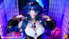 Layla’s cosplay fucked by Big Dick in wet dream Genshin Impact