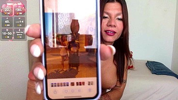 TS Angelique Monroe - Webcam show from July 19, 2025