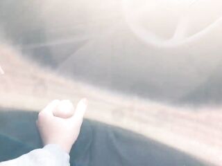 Small Brunette hair Gives Me An Astonishing Blow job In The Car Whilst I Drive - Peaky Brownies