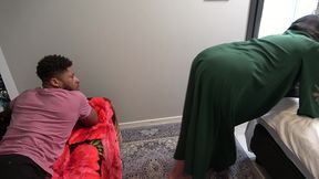 busty arab stepmom fucked by bbc stepson with huge cum on her pussy