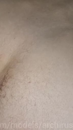 Twink Oozes Cum From a Hole From a Hot Fuck with Stepdaddy's Big Dick