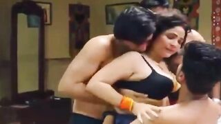 Indian Threesome sex Vovi Web series 2