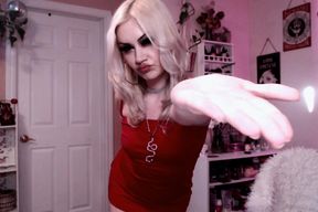 Psycho Blonde Demands More. #Findom #Joi #Ripoff