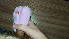I jerk off with my girlfriend's panties while she's not home
