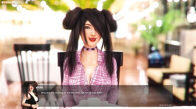 The Secret Reloaded animated brunette gets creampied in public