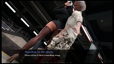 Esra in Istanbul [ Cuckold Hentai Game PornPlay] Ep.3 arab woman spanked and anal fingered in public metro