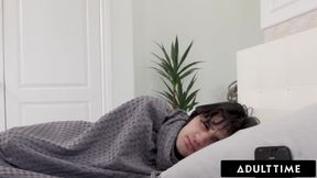 ADULT TIME - Horny Ava Marina Sneaks Into Her Hormonal StepCousin House For Risky Sneaky Sex