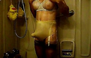 Monster dick in shower