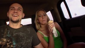 Sexy babe having amazing sex in front of the camera