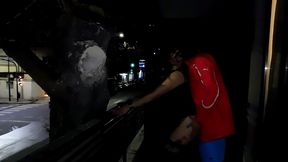 in the middle of the quarantine i fill my b. s milk ass in the balcony