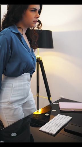 *** in the Office - Hardcore Lesbian Sex with Valentina Nappi and Cherry Kiss