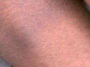 He ain’t stand a chance, nutted all over this pretty face.