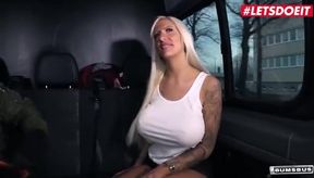 Lena Lay's Wild Adventure: Big Booty Beauty Gets Spotted and Swept Away for Cash!