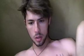 Straight guy is by creepy handler and it is hot damn