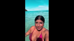 Ebony black woman loves a stranger's cock