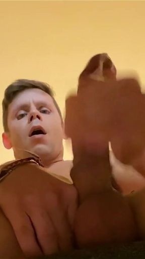 Handjob and cum