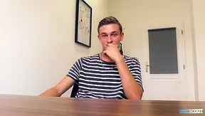 Pretty Boy Amateur Cums Hard During Filthy POV Anal - Dirty Scout