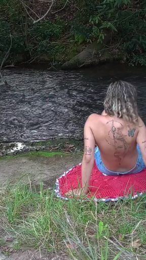 Encounter with a Stranger at a Waterfall Ends in Sex.