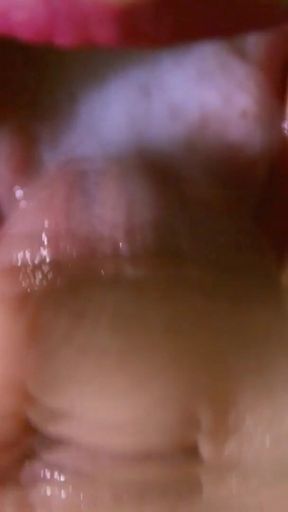 Extreme Closeup Blowjob with Cum in Mouth