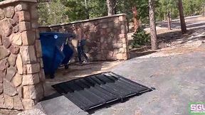 High-altitude banging: Anal, blowjobs, creampie and cumshot
