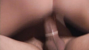 Coed party teen rides dick