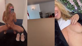 petit moment plus chaud dans la cabine d essayage bien que la vendeuse n ...