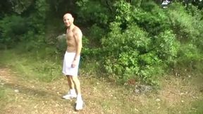 gay fuckjed by straight scally boy in exhib forest under the car