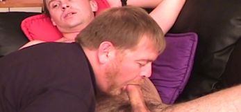 Cum-loving Older Man Satisfies His Thirst for Cock with a Thick Beard