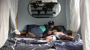 this straight is slu thole creampied by his friend bareback in sneaker