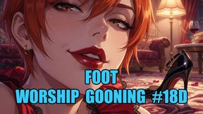Foot Worship Gooning #18D: Sole Overload Mind Fuck (Animated, Music, Text)