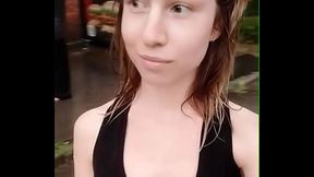 Yesterday was a really rainy day