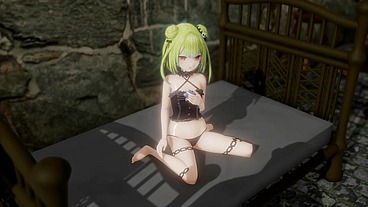 Uruha Rushia Bondage Hentai Bdsm Aphrodisiac Sex Hololive MMD 3D Blonde Hair