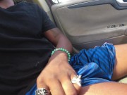 Public car jack off