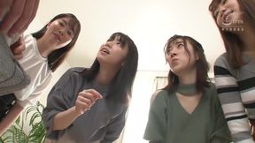 Surrounded by College Girls Next Door, They Are Too Horny That Make You Cum and Cum Again - Part 1