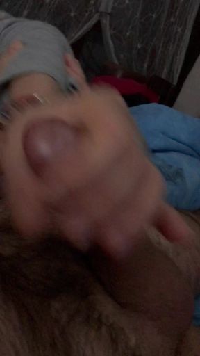 How Nice When During the Night Your Wife Decides to Give Me a! and What a Beautiful Cumshot!